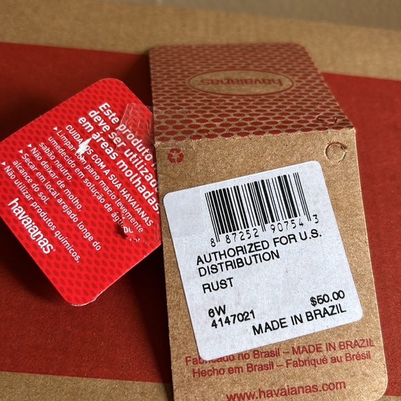 LIKE NEW Havaianas You Malta Mix Colorful Stripes Beach Slide Sandals Flip Flops - Picture 4 of 13